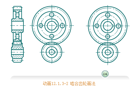 機(jī)械制圖基礎(chǔ)-112、齒輪畫法